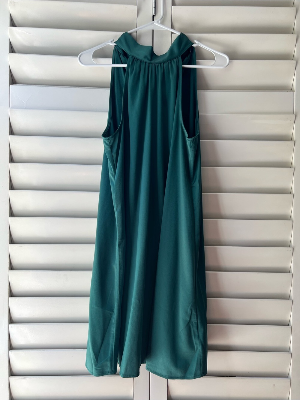 GAP Teal Halter Midi Dress